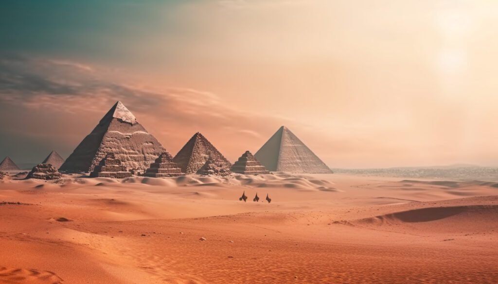 Pyramids of Giza - Egypt Tour Packages from India